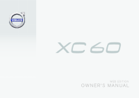 Volvo XC60 - Owners manual 2016 EN 
